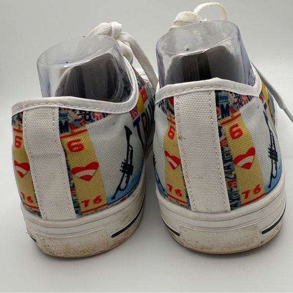 Trumpet Converse-Style Men’s Band Sneakers Shoes Size 11 - Picture 4 of 6